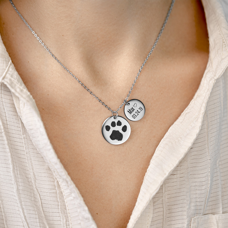 Collier Personnalisé Motif Patte