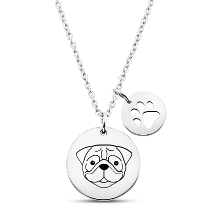 Collier Personnalisé Race de Chien