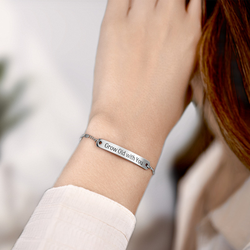 Bracelet Personnalisé avec Belle Citation