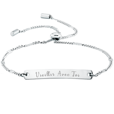 Bracelet Personnalisé avec Belle Citation