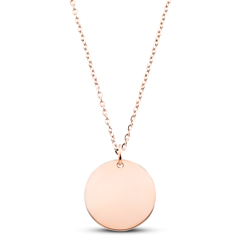 Collier Personnalisé Photo vers Dessin - Rosegold - 61