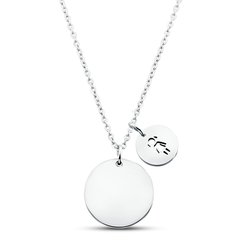 Collier Personnalisé Enfants - Silver - 60