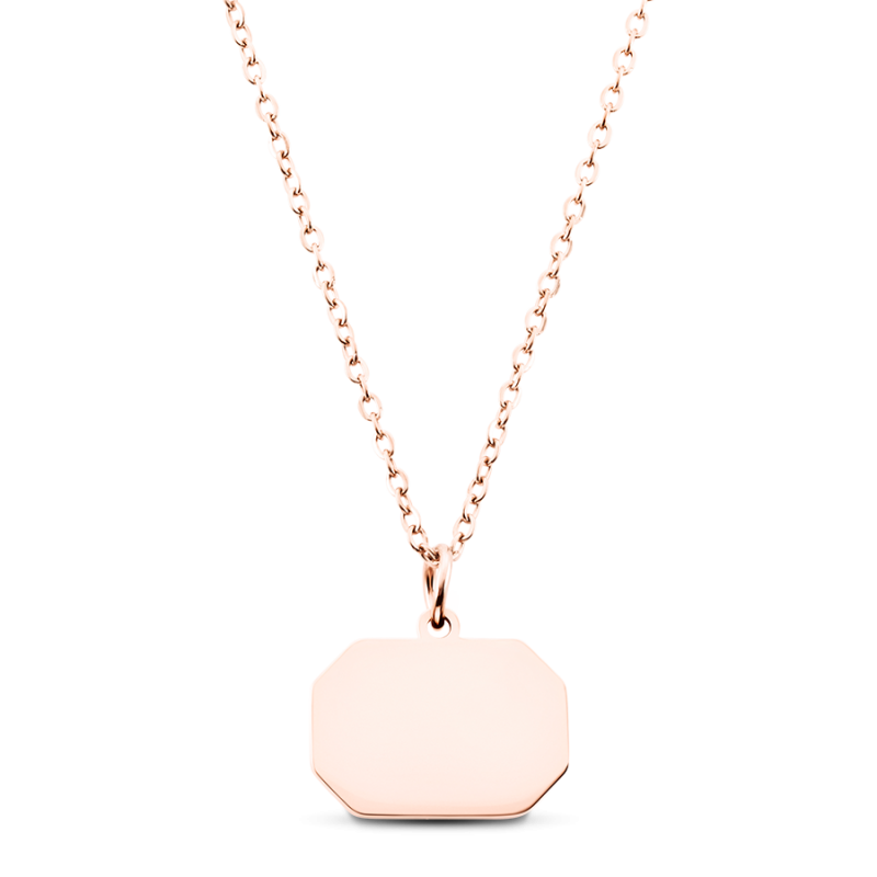 Collier Personnalisé Famille - Rosegold - 61