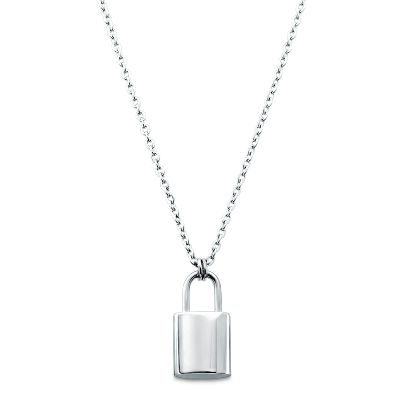 Collier Personnalisé Cadenas - Silver - 60