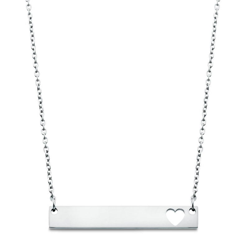 Collier Personnalisé Coordonnées - Silver - 60