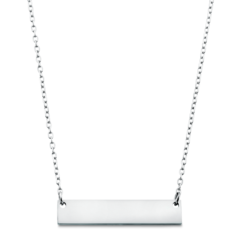 Collier Personnalisé Écriture - Silver - 60