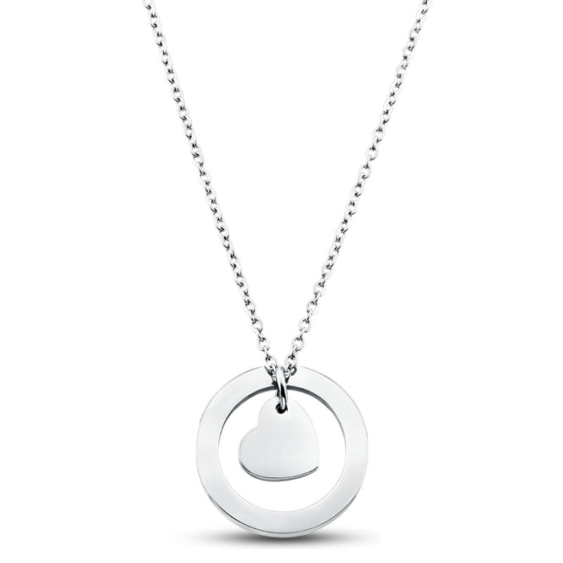 Collier Personnalisé Coordonnées - Silver - 60