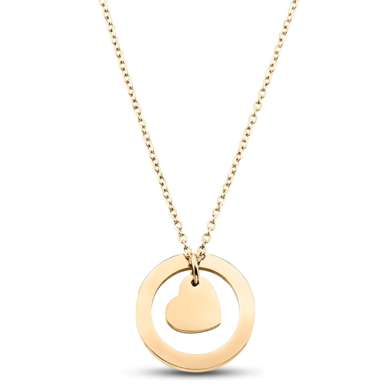 Collier Personnalisé Coordonnées - Gold - 62