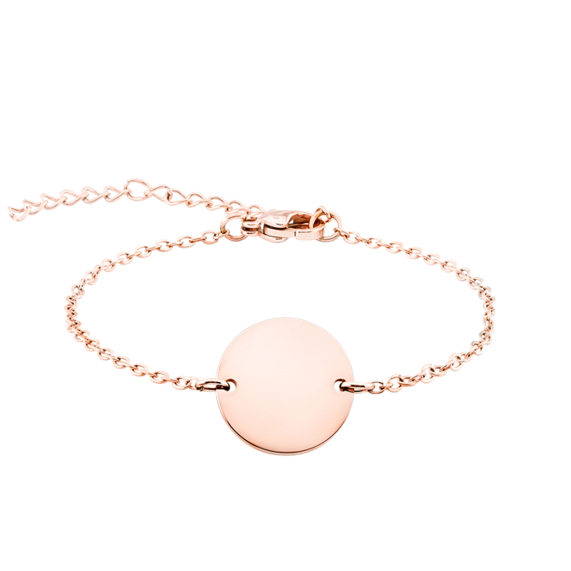 Bracelet Cercle Personnalisé - Rosegold - 61