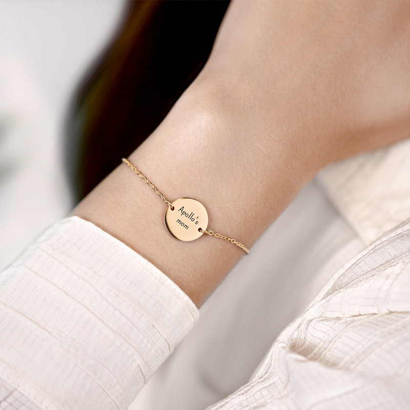 Bracelet Cercle Personnalisé - Gold - 62