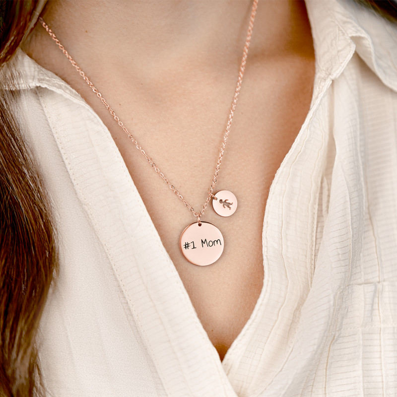 Collier Personnalisé Enfants - Rosegold - 61