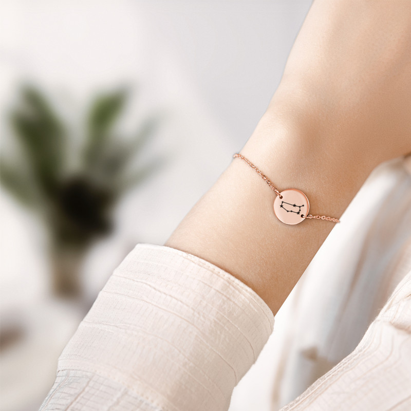 Bracelet Personnalisé Constellation - Rosegold - 61